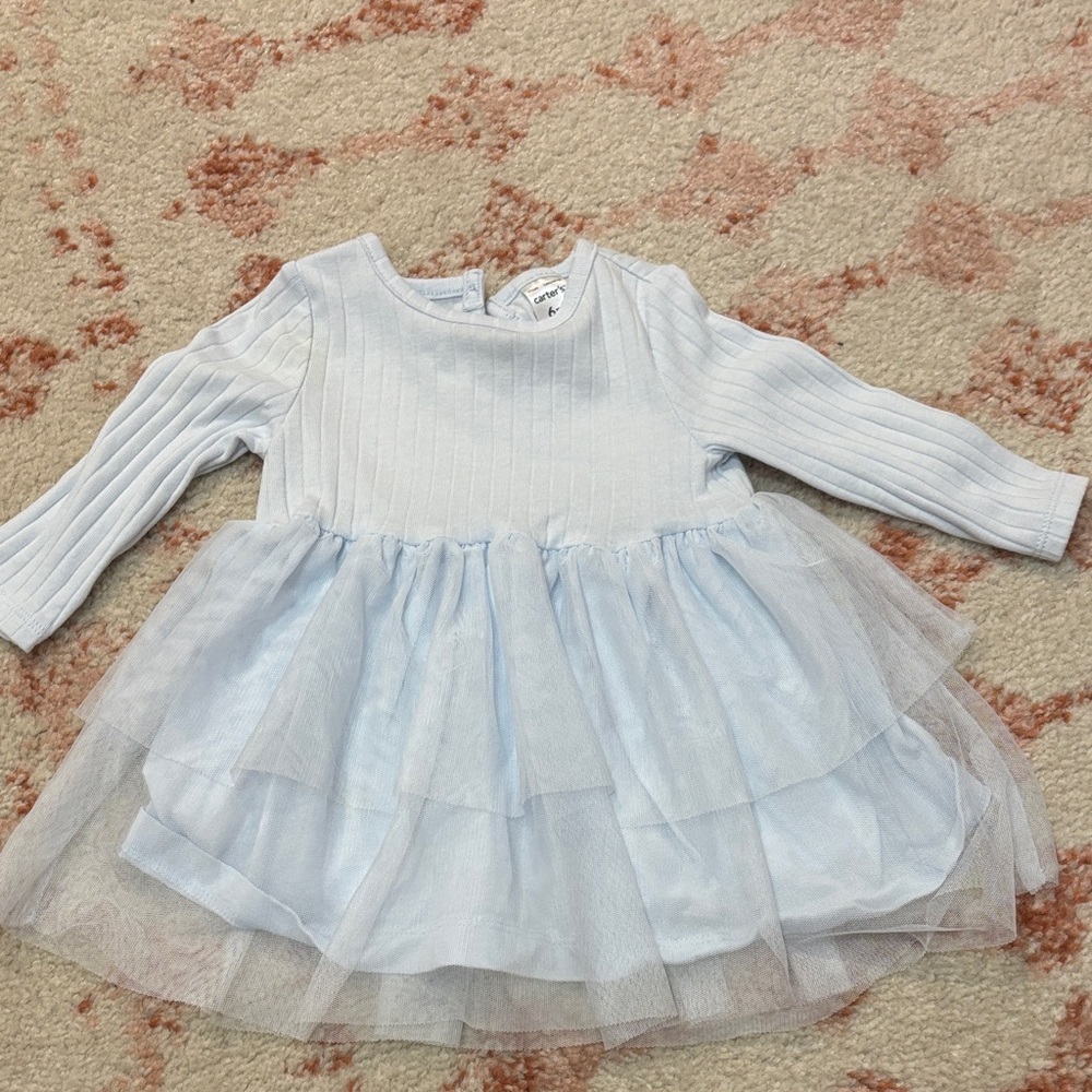 Blue Tulle Dress